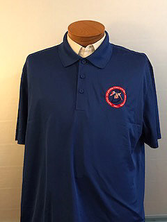 Moisture Wicking Polo Shirt – Royal – Indiana Volunteer Firefighters ...