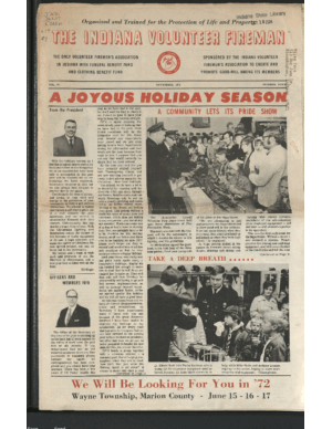 Newspaper: November 1971
